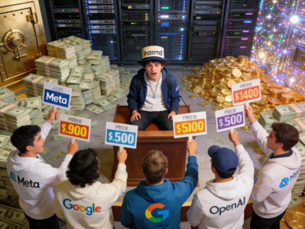 AI推高“大厂实习生”薪资,OpenAI、谷歌等祭出全职职工级待遇